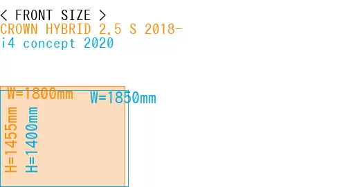 #CROWN HYBRID 2.5 S 2018- + i4 concept 2020